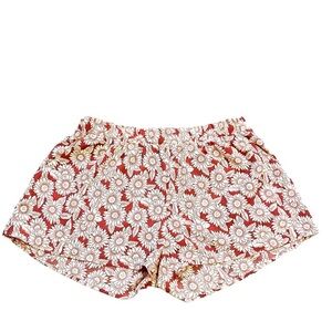 2/$30 Fifty Street - Floral Sunflower High Waist Women's Shorts